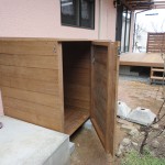 ウリンデッキ、門扉、物入れなど3
