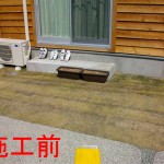 オープンな庭の目隠しを兼ねて1
