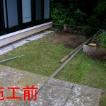庭全面のデザインデッキ1