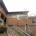 斜面の大型ウリンデッキ2