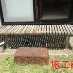 ヒノキ濡れ縁の交換1